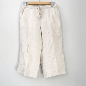 Talbots Petite  Linen Shorts Size 4 Irish Linen